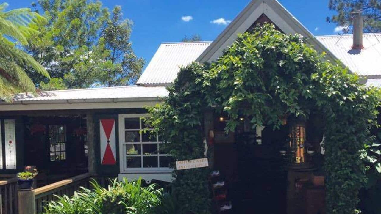 The exterior of Dutch Bite Cafe in Mount Tamborine
