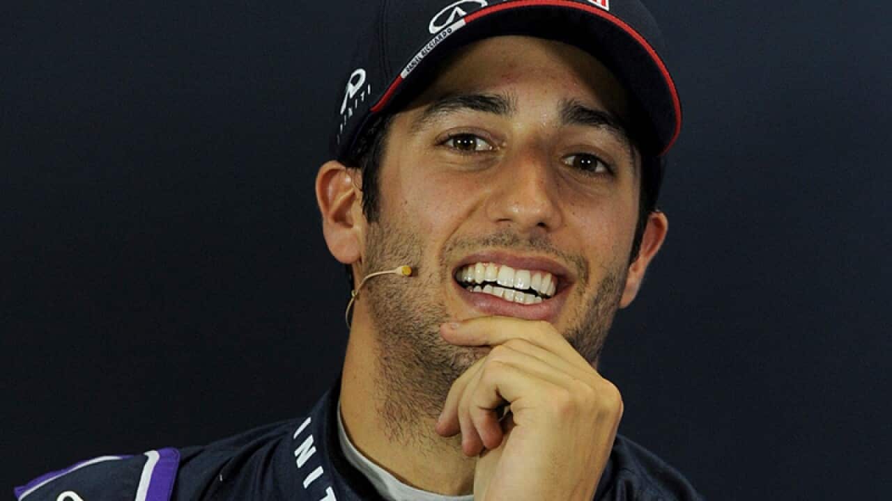 Australian Formula 1 driver Daniel Ricciardo