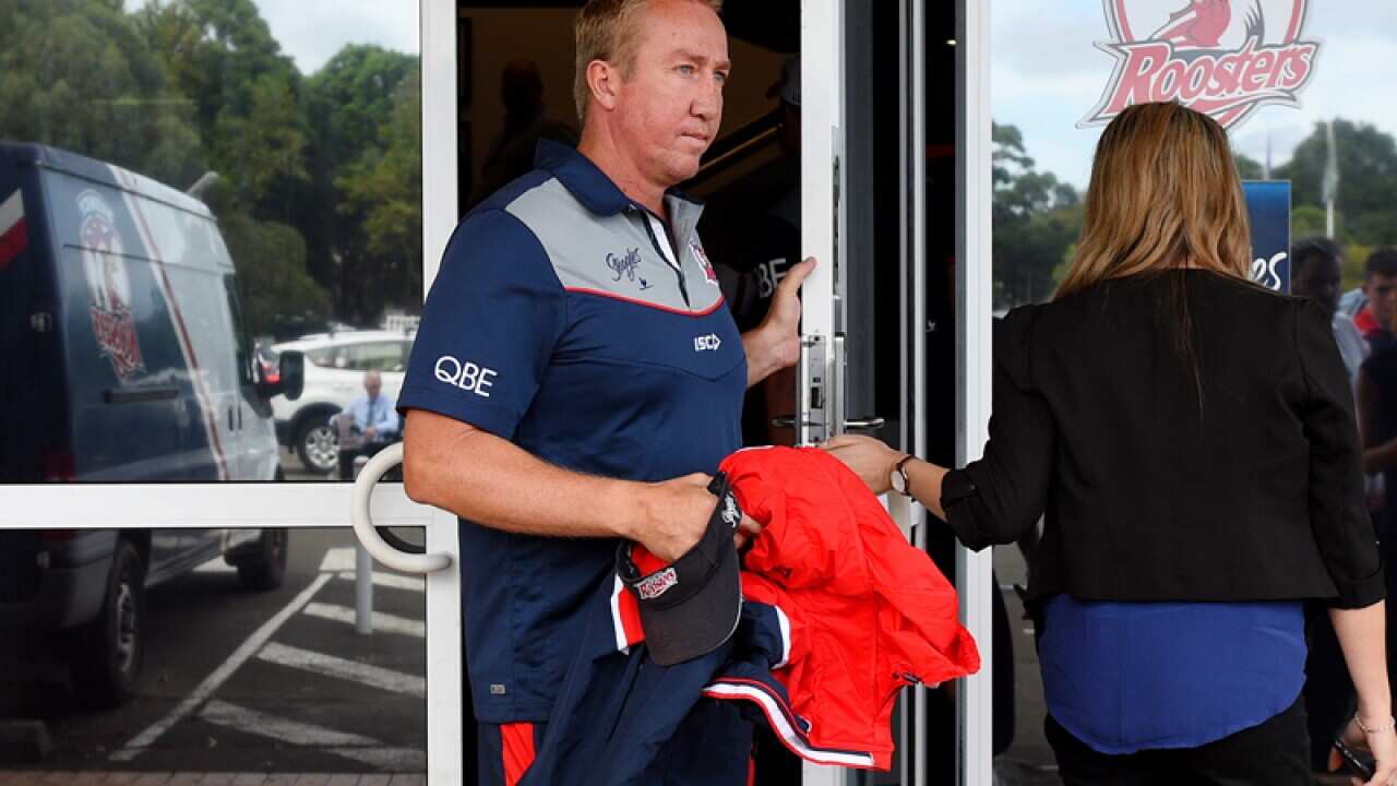 Sydney Roosters NRL coach Trent Robinson