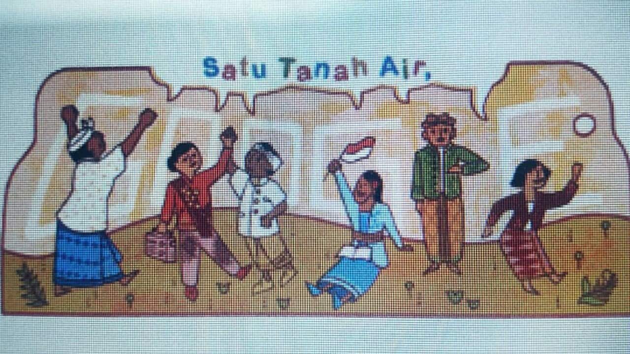 The Youth Pledge celebrates the concept of diverse peoples unified in one homeland.