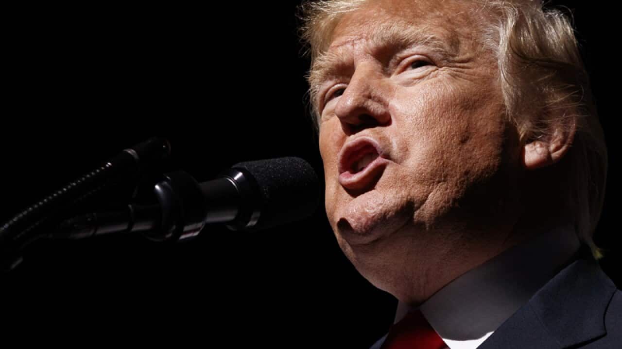 US President Donald Trump