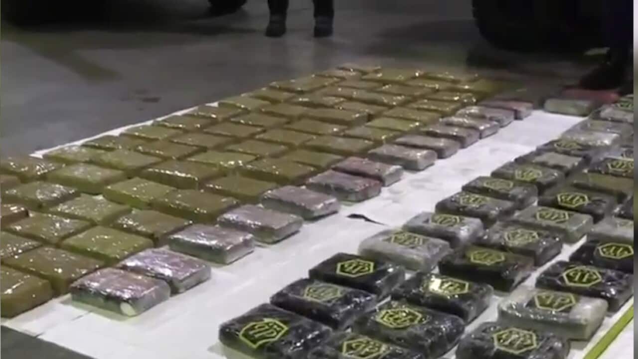 ACT police seized about 384kg of cocaine in Bungendore yesterday and have arrested two men.