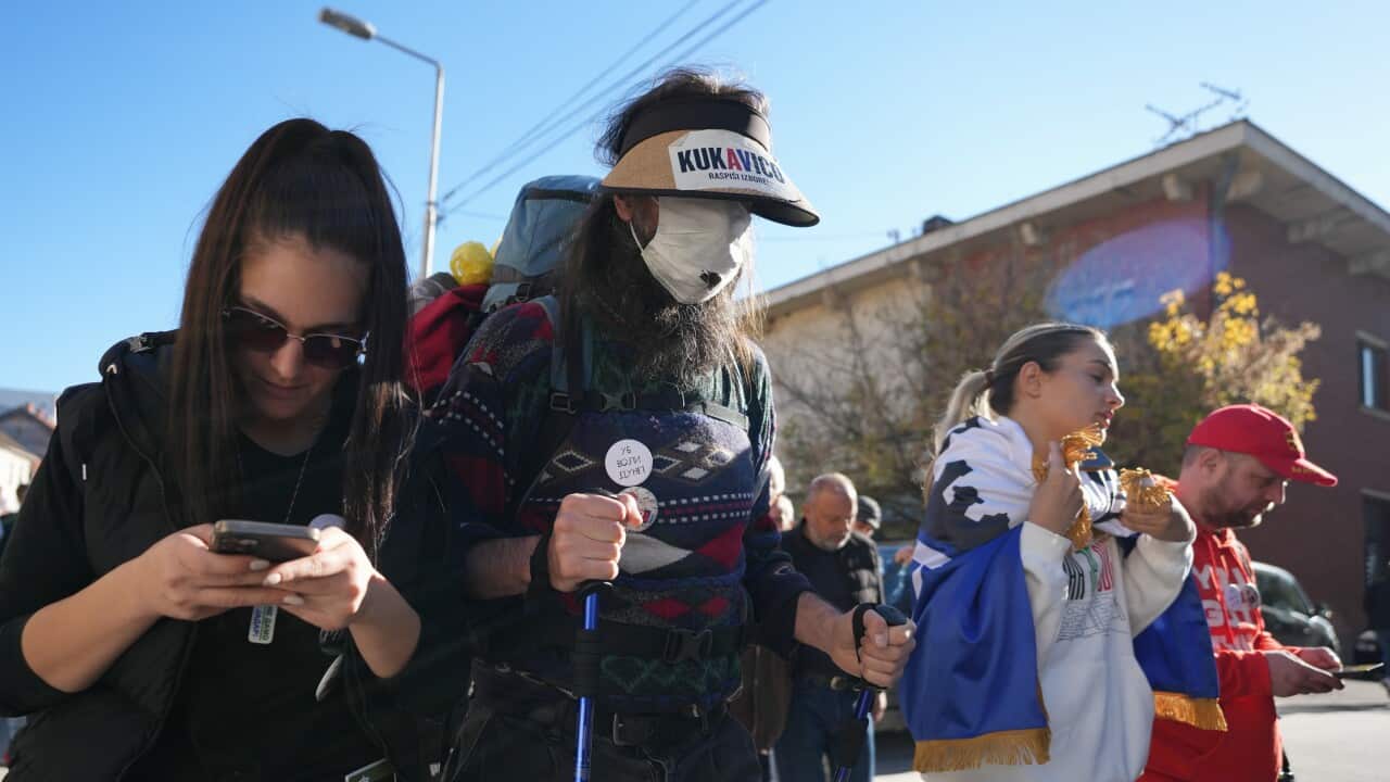Serbia Students March