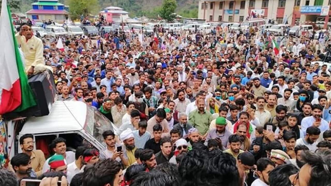 JKLF 'Azaadi march' in Pakistan-administered Kashmir.