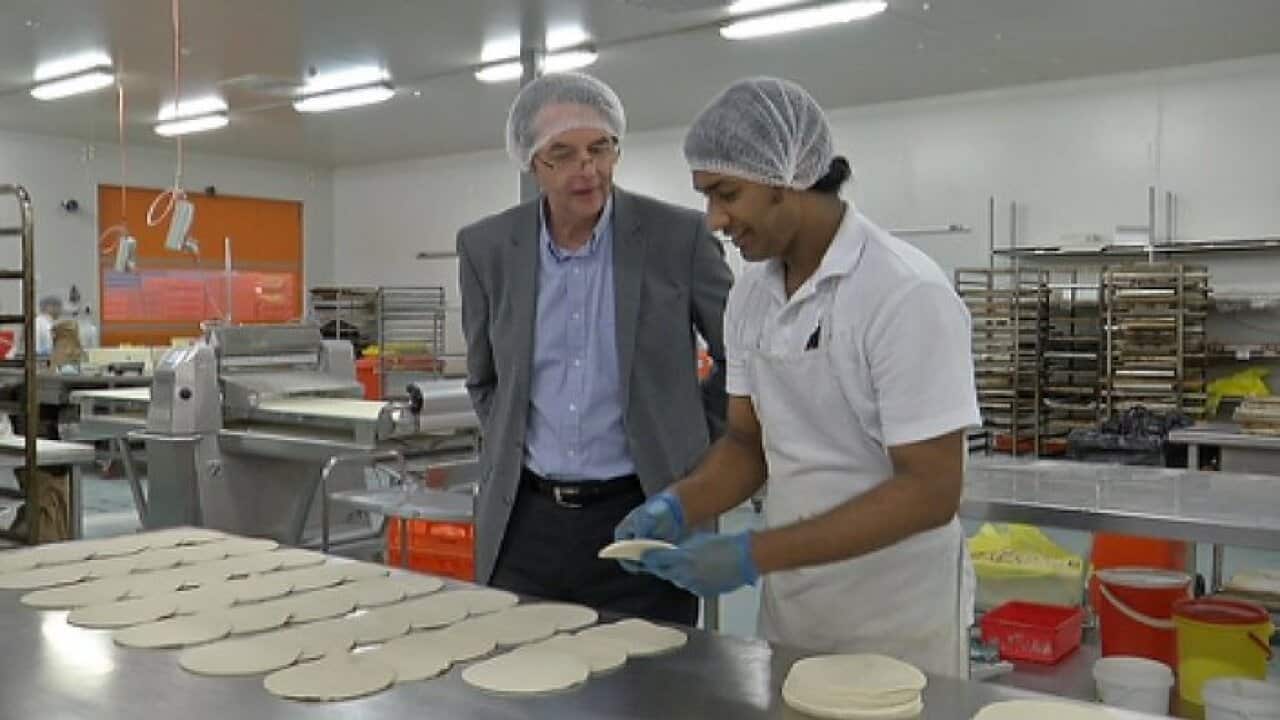 Bakery owner Wayne Duffy