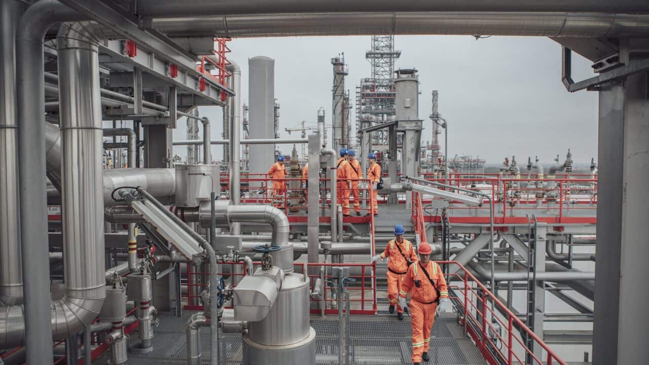 Serbia 'NIS' Oil Refinery Pancevo