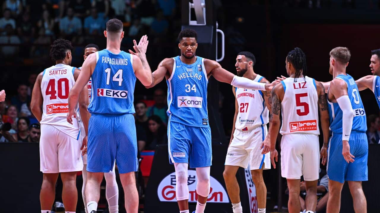 International Basketball match - Dominican Republic vs Greece - FIBA Olympic Qualifying Tournaments