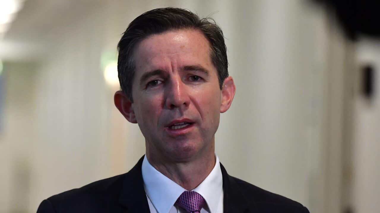 Minister for Finance Simon Birmingham.