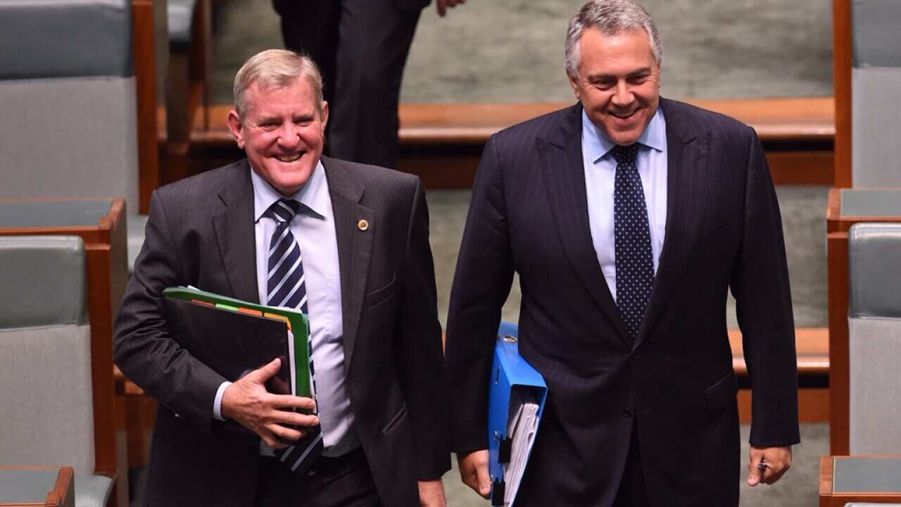 Joe Hockey and Ian Macfarlane 