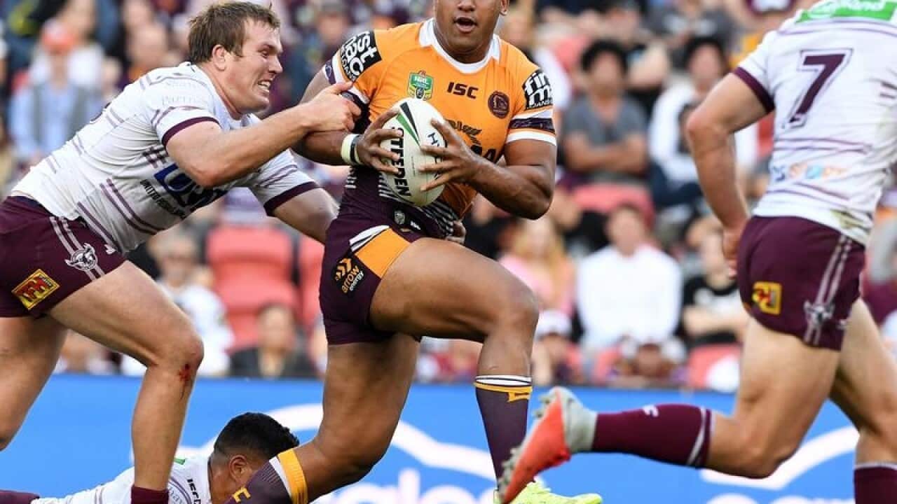 Brisbane star Tevita Pangai