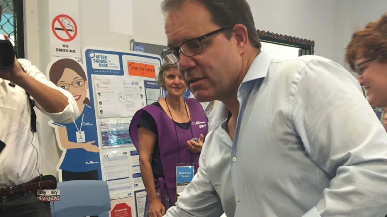 Labor's candidate for Solomon Luke Gosling