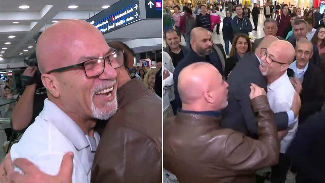 Naim Aziz Abbas, an Iraqi-born former Sydney train driver, is finally back on Australian soil after being jailed by United Arab Emirates authorities.