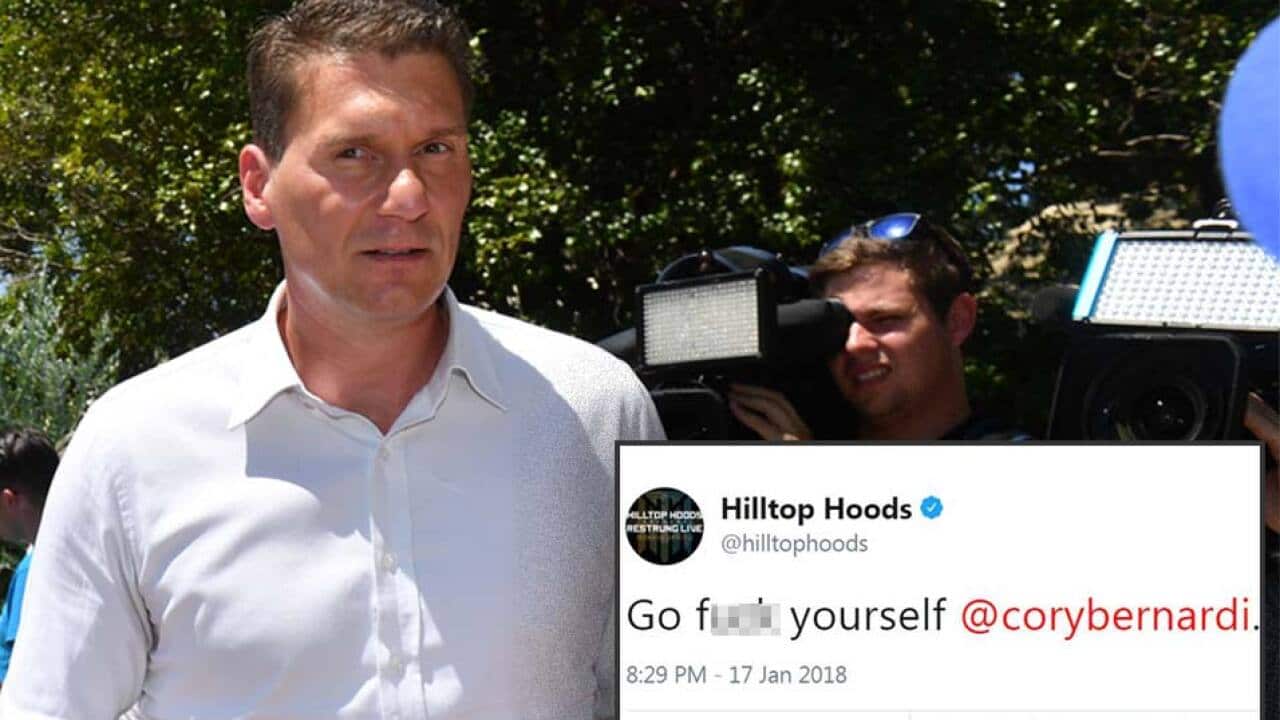 Cory Bernadi faces backlash over Australian Conservatives Spotify playlist.