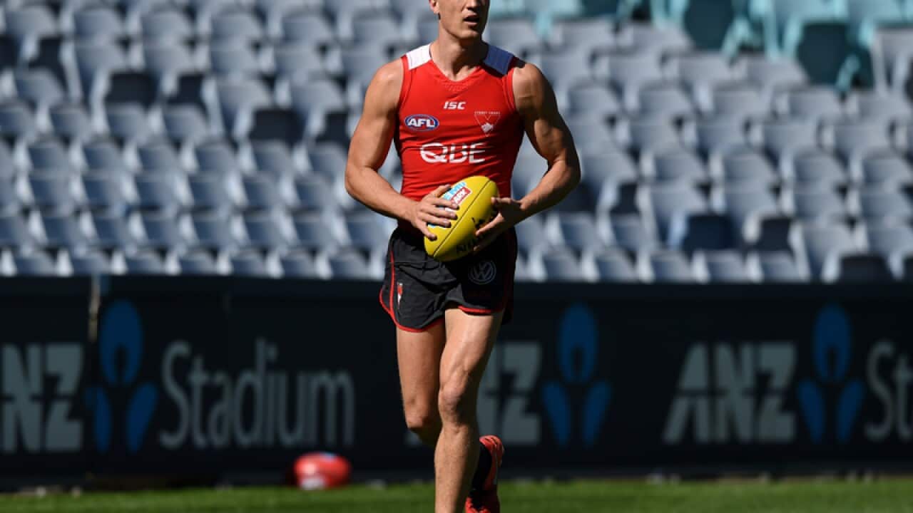 Sydney Swans player Ted Richards