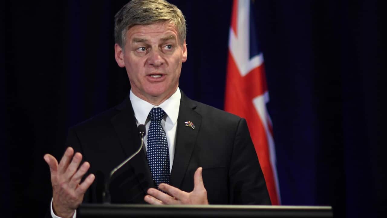 File image of New Zealand's Prime Minister Bill English
