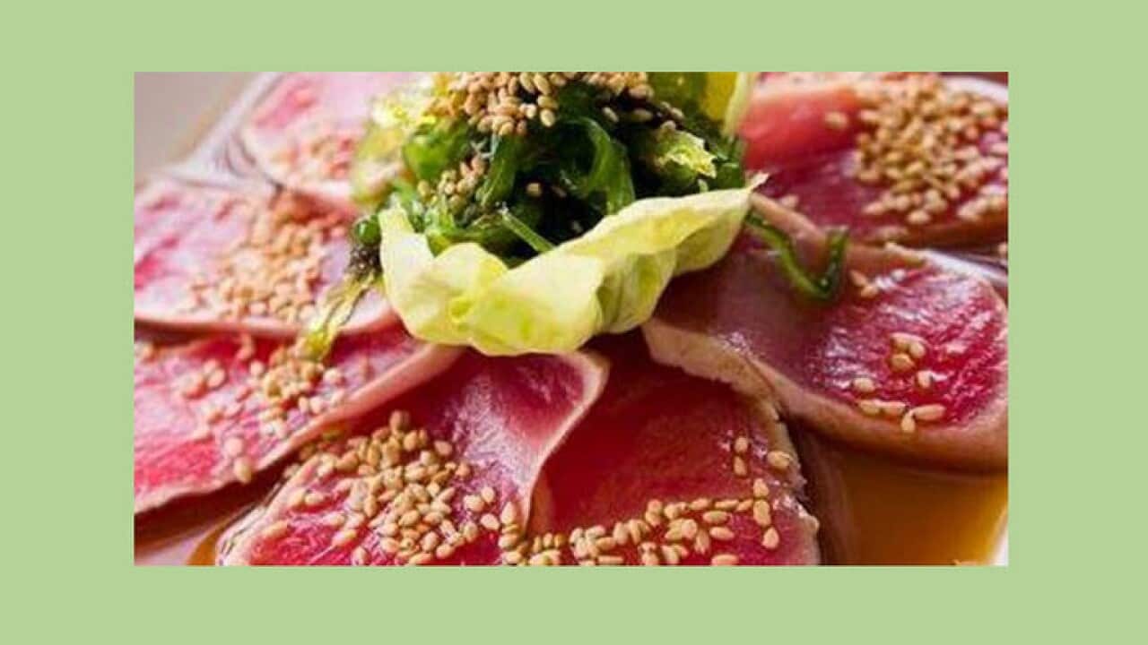 Tataki di tonno