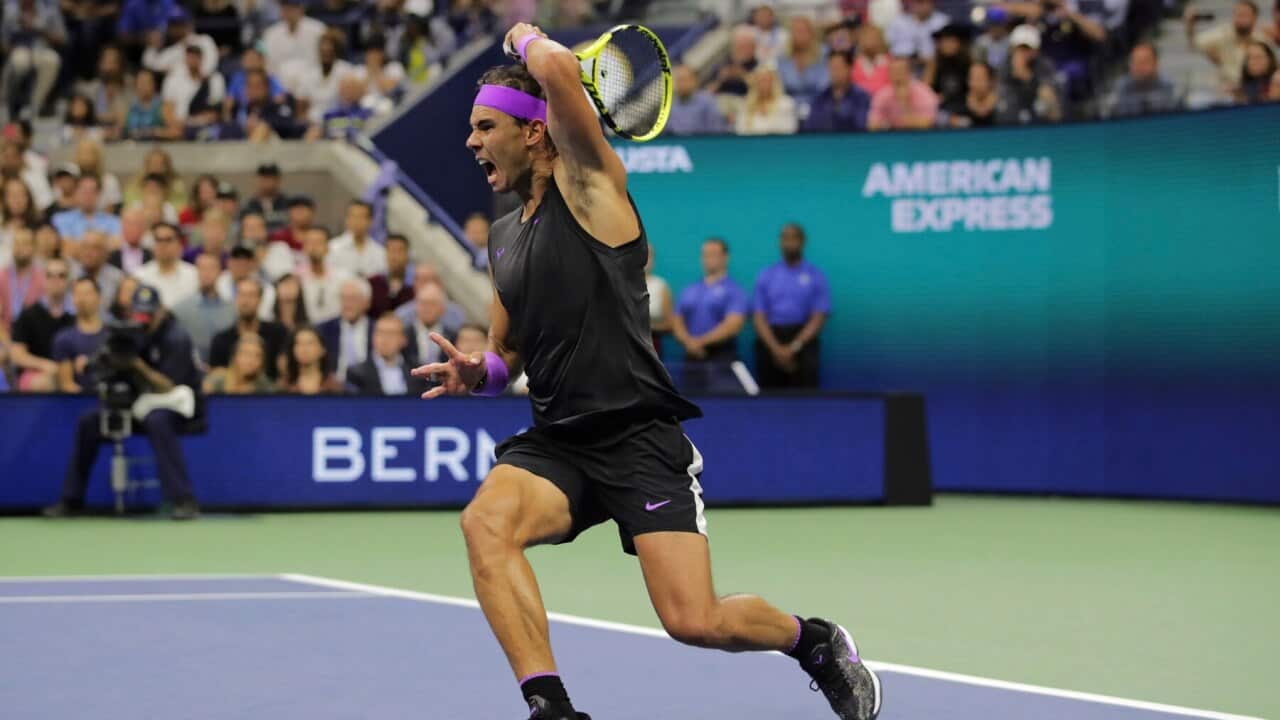 Rafael Nadal is pushed to the limit by Daniil Medvedev in the men's singles final at the US Open