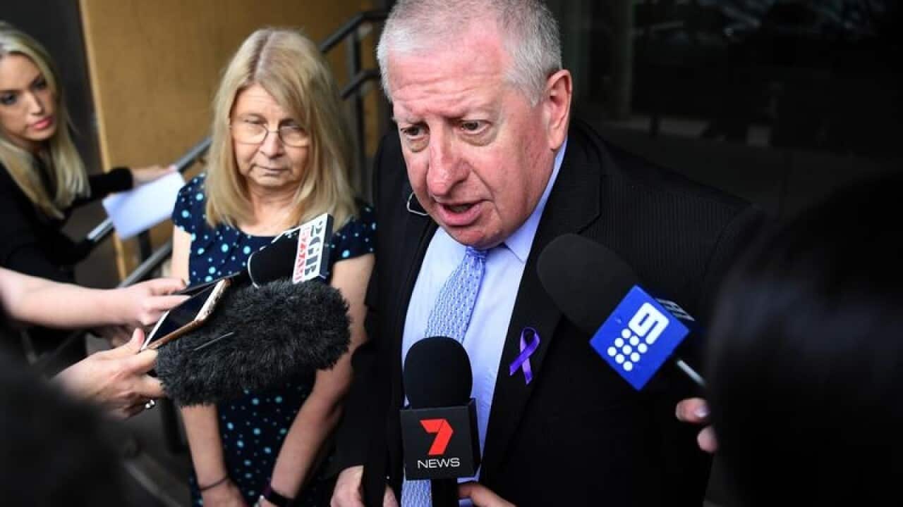 Mark (R) and Faye Leveson