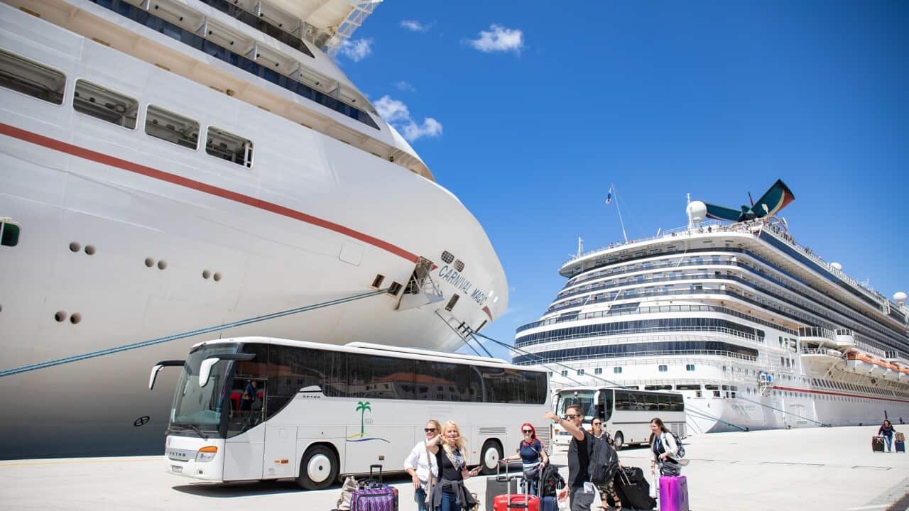 Cruise ships in Croatia
