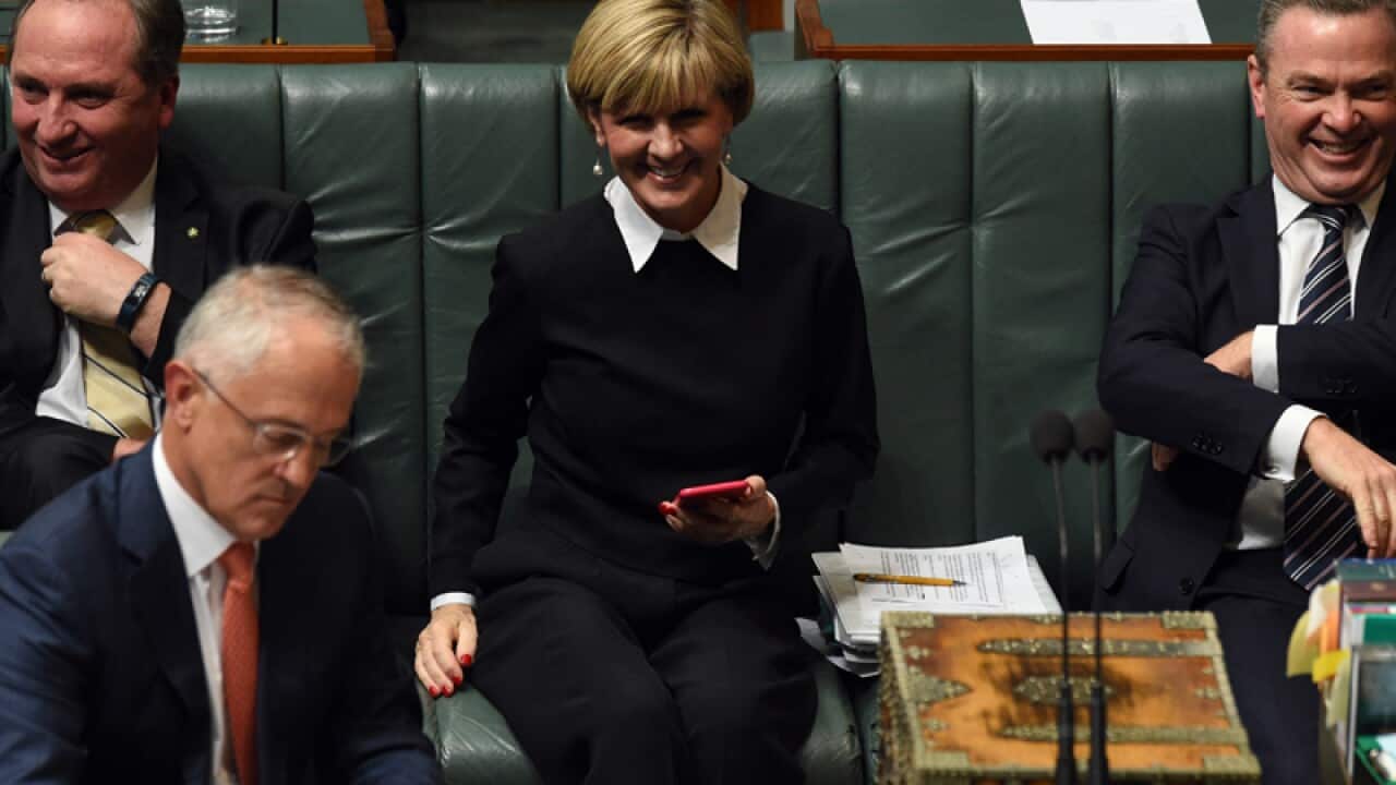 Parliament, Malcolm Turnbull (front)