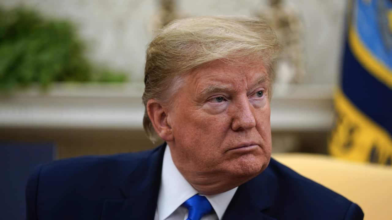 US President Donald Trump has labelled the coronavirus the "worst attack" on the US in history.