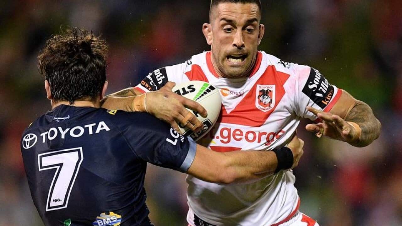 Paul Vaughan of the Dragons