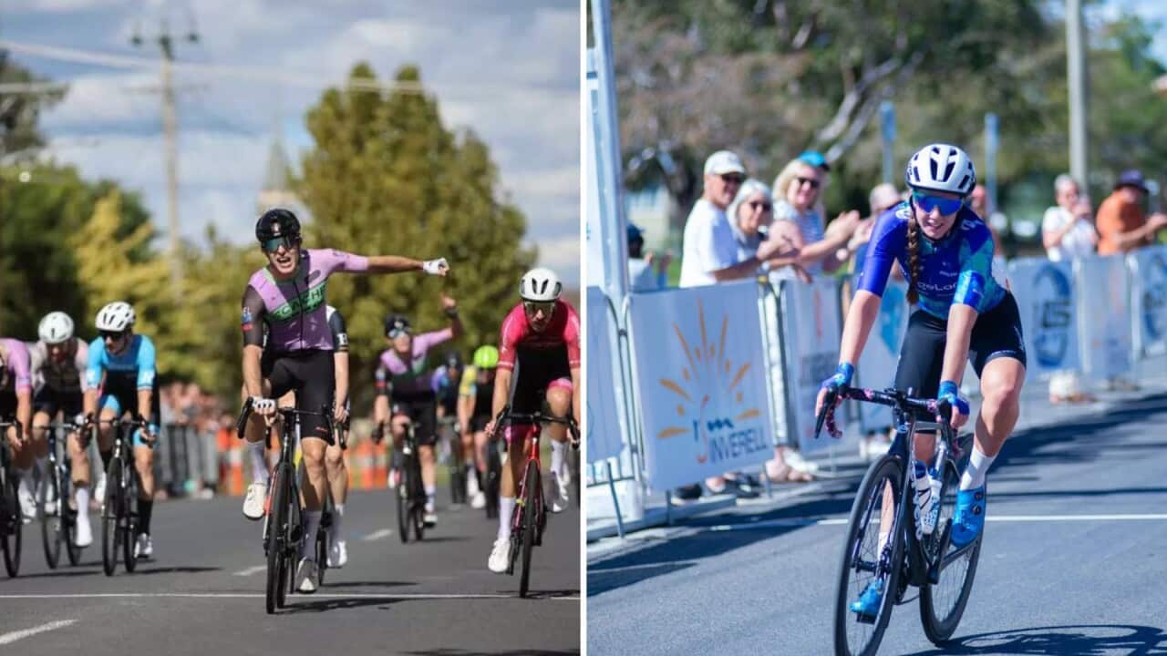 Bentley Niquet-Olden (left) and Katelyn Nicholson (right) take the victories in Inverell
