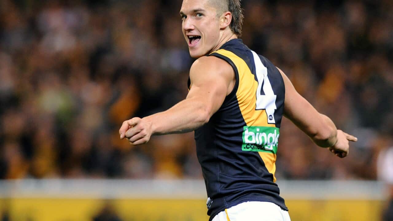 Richmond AFL player Dustin Martin