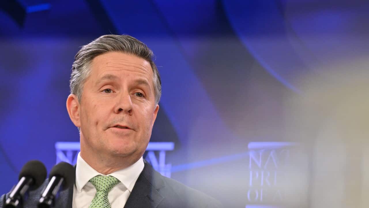 Minister for Health Mark Butler announcing the changes at the National Press Club (AAP)