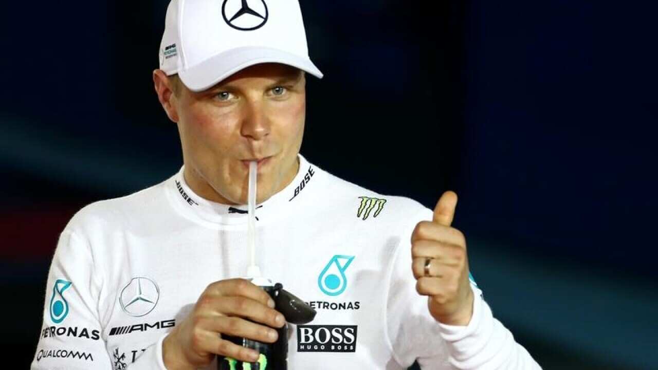 Mercedes F1 driver Valtteri Bottas