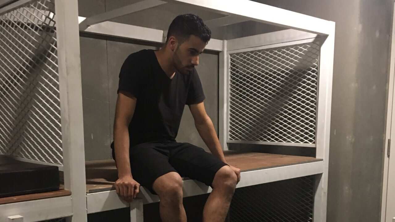 A supplied image obtained on Sunday, December 8, 2018 of Australian-based refugee Hakeem AlAraibi who is being detained by authorities in Thailand. (AAP Image/Supplied by Bahrain Institute for Rights and Democracy) NO ARCHIVING, EDITORIAL USE ONLY