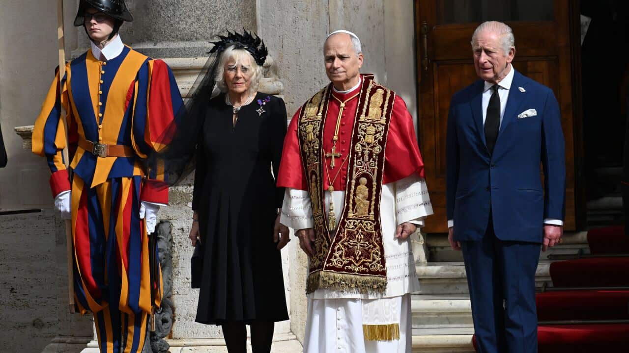 British Royal Couple And Pope Leo XIV At The Vatican