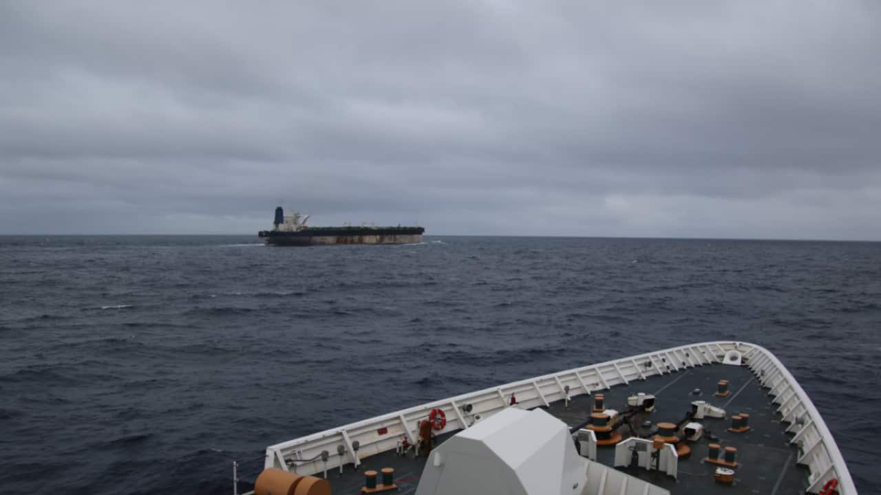 US seizes Russian-flagged oil tanker in North Atlantic