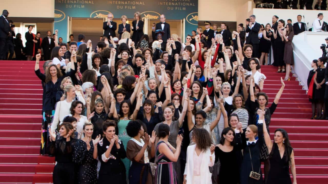 the 71st international film festival, Cannes, southern France, Saturday, May 12, 2018.