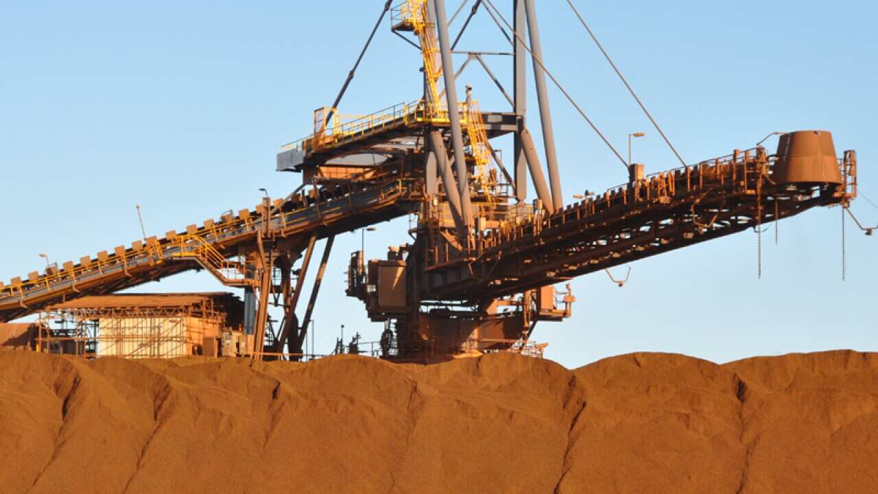 Fortescue Metals Group's iron ore operations in the Pilbara region, WA