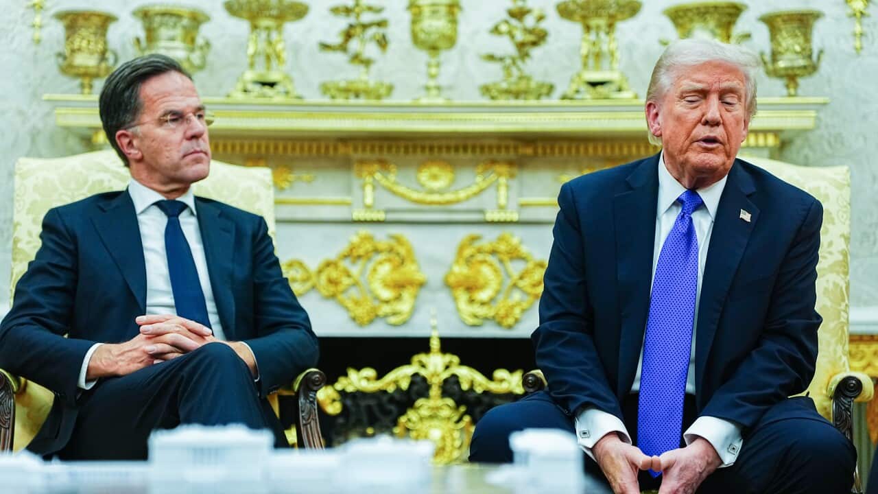 Trump Meets Rutte of NATO in the Oval Office