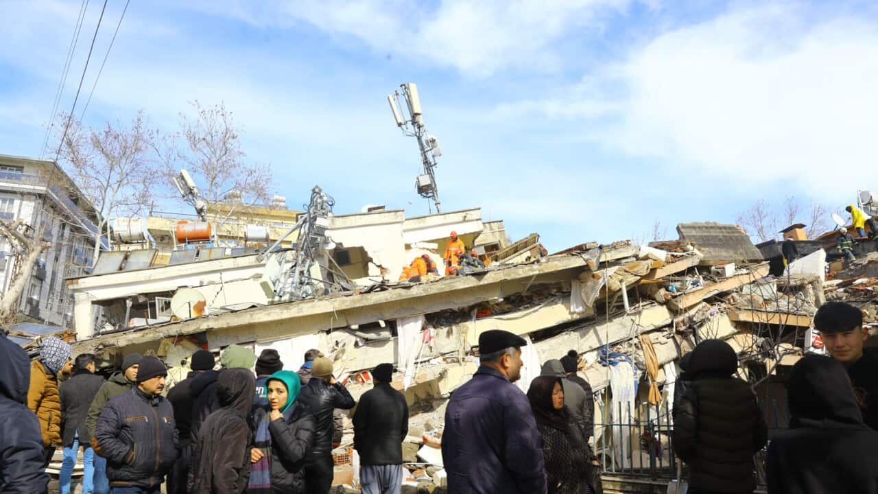 Collapsed buildings in piles in south Turkey (AAP).jpg