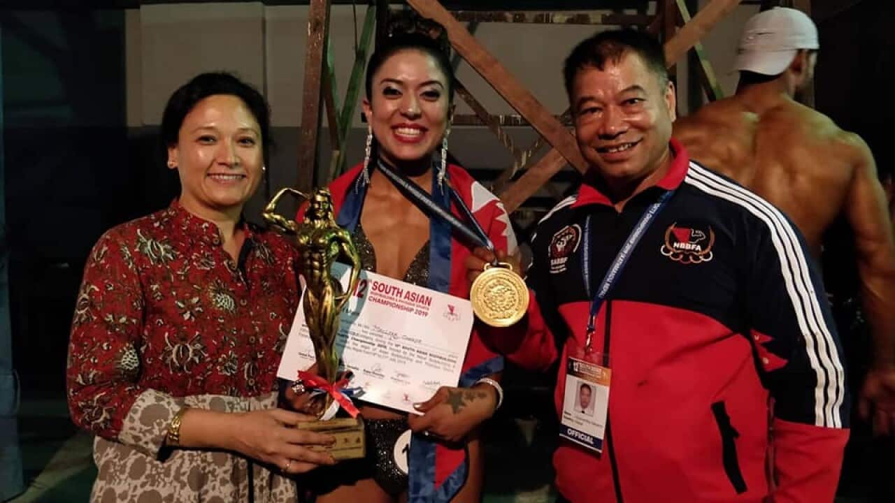 Mallika Shakya is bodybuilding champion from Nepal