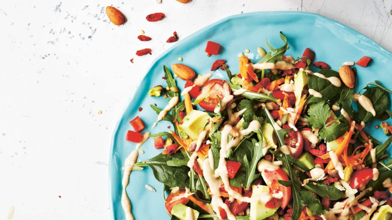 Rainbow salad