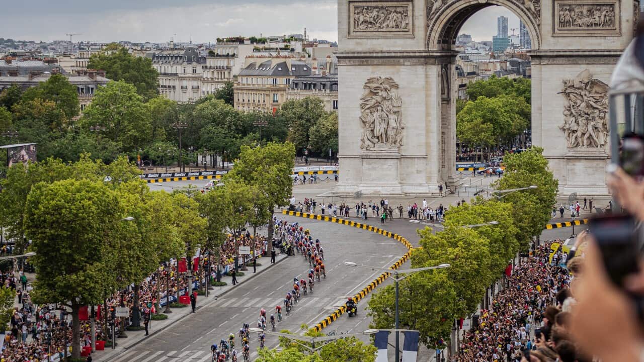 Tour de France at Champs Elyses in Paris, France - 23 Jul 2023