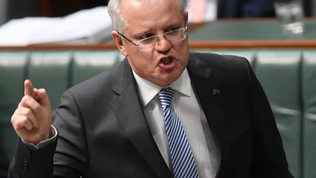 Australia's Treasurer Scott Morrison