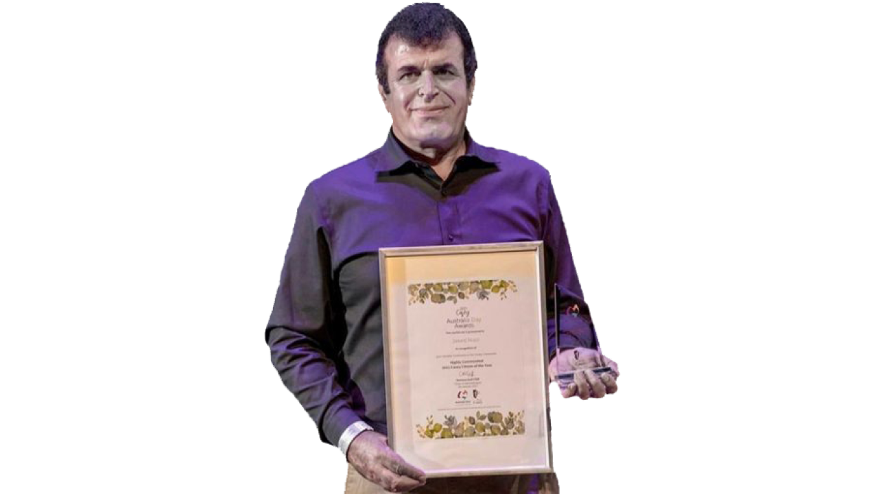 جاوید نیازی، فعال اجتماعی افغان در ملبورن