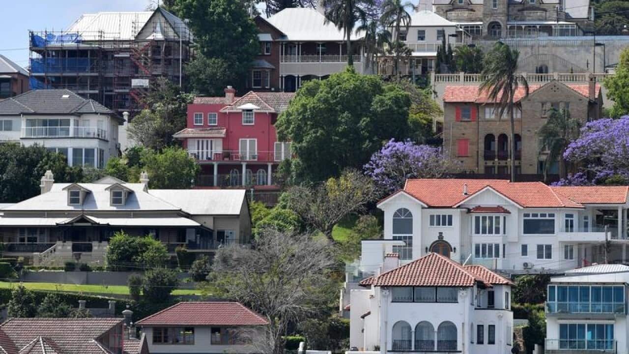 Falling house prices in Australia