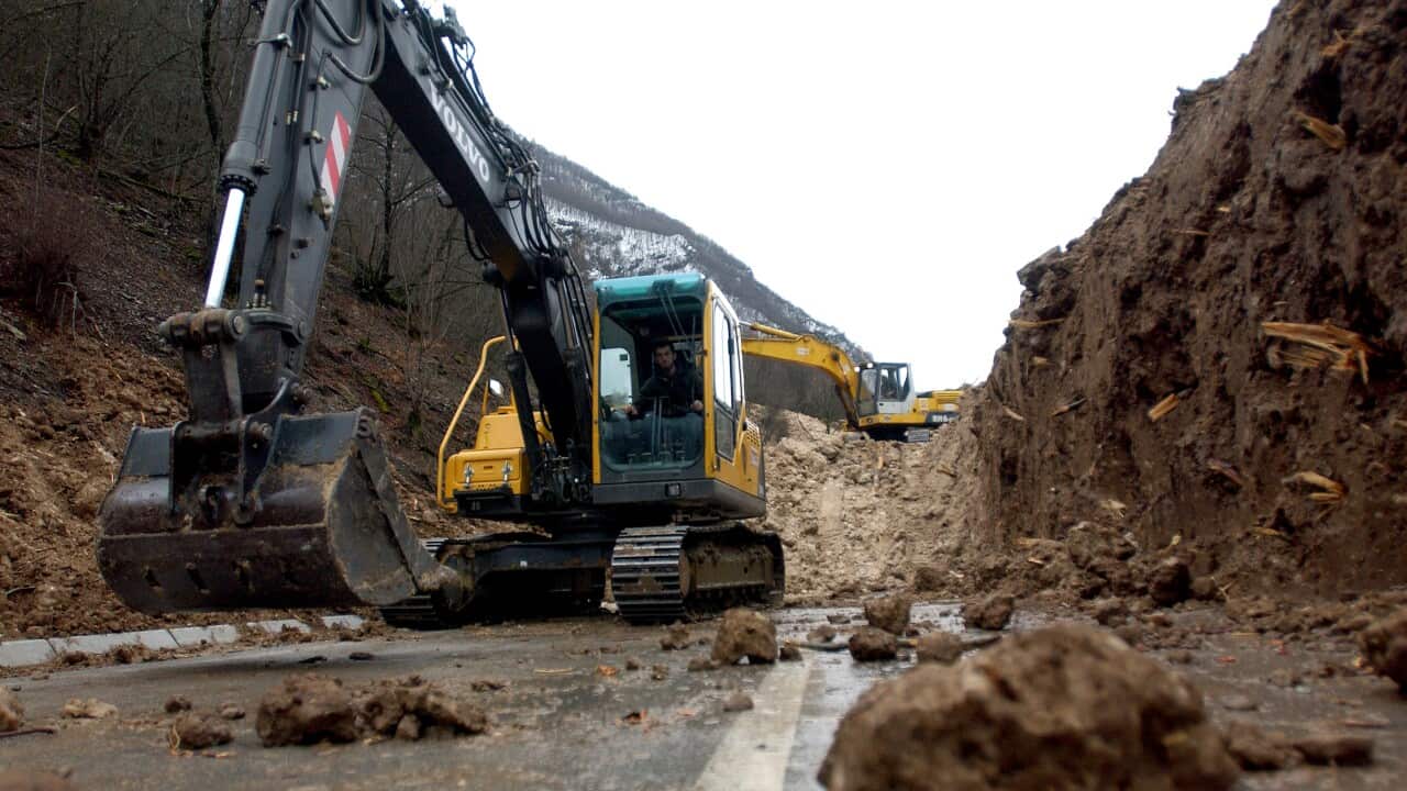 MACEDONIA LANDSLIDE