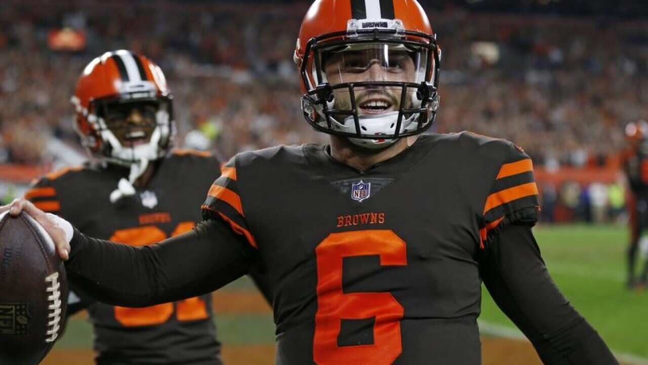 Cleveland Browns quarterback Baker Mayfield