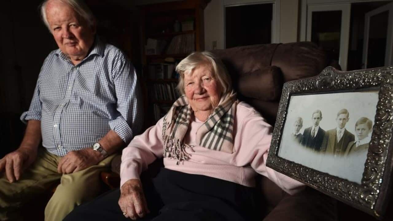 Brother and sister Ralph Johnson and Margaret Conway