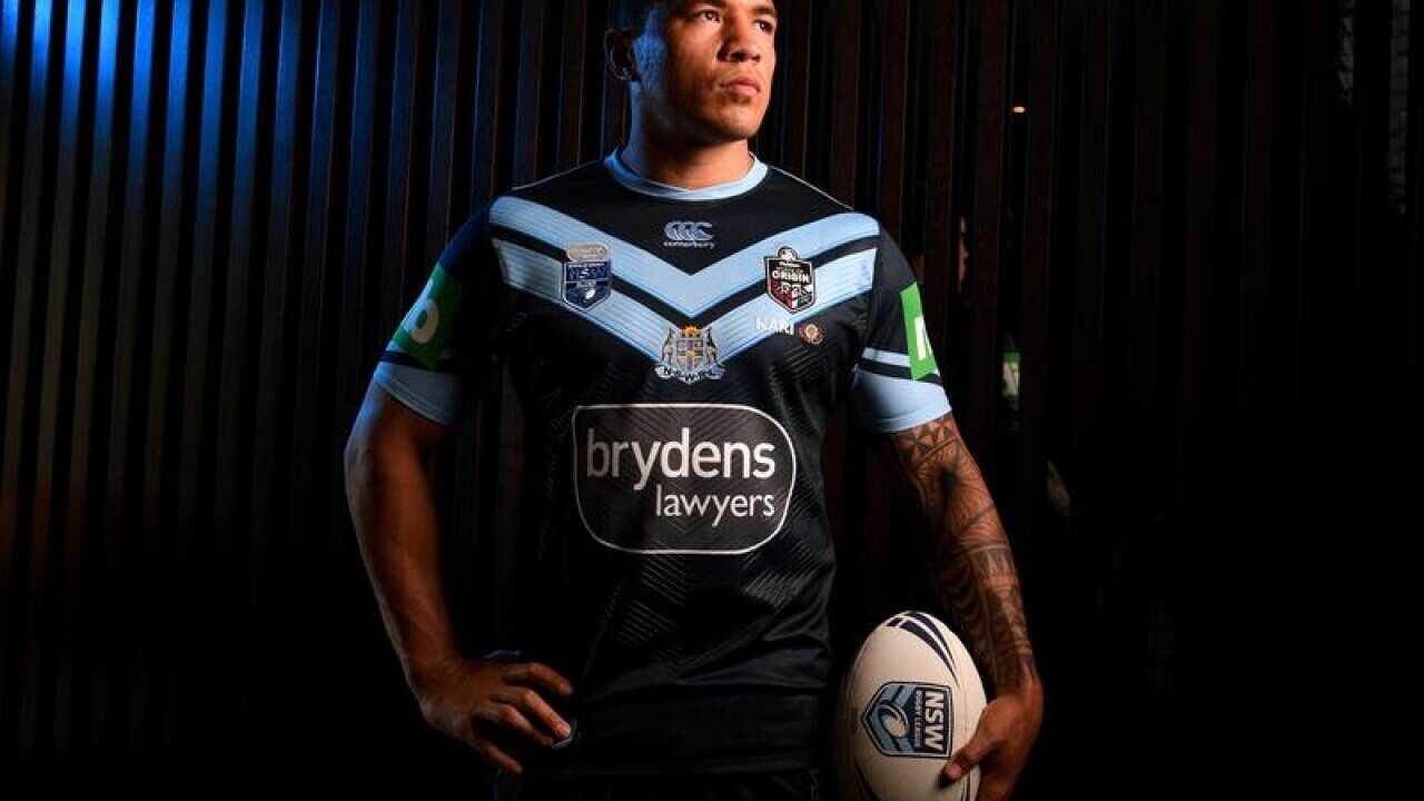 NSWRL ORIGIN JERSEY LAUNCH FRIZELL