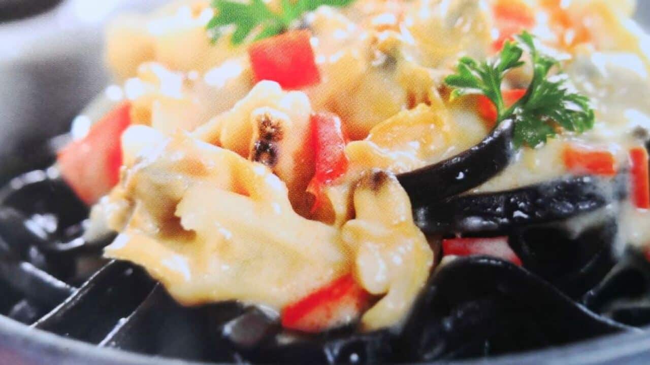 現在於超市也可找到墨汁意粉。