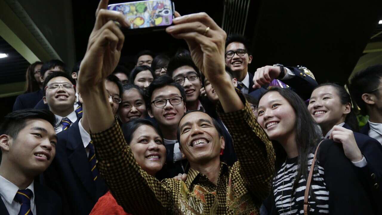 Indonesia President 'Jokowi' flies economy