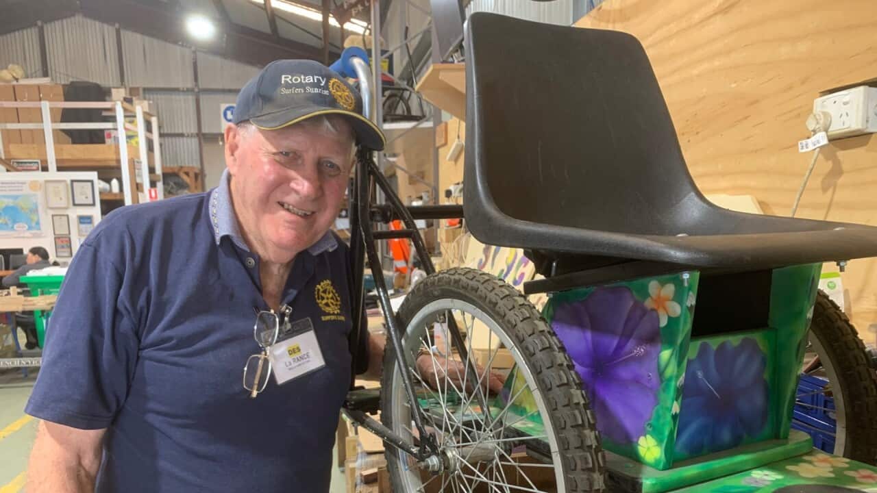 How this Gold Coast workshop is transforming discarded bikes into life-changing wheelchairs How this Gold Coast workshop is transforming discarded bikes into life-changing wheelchairs